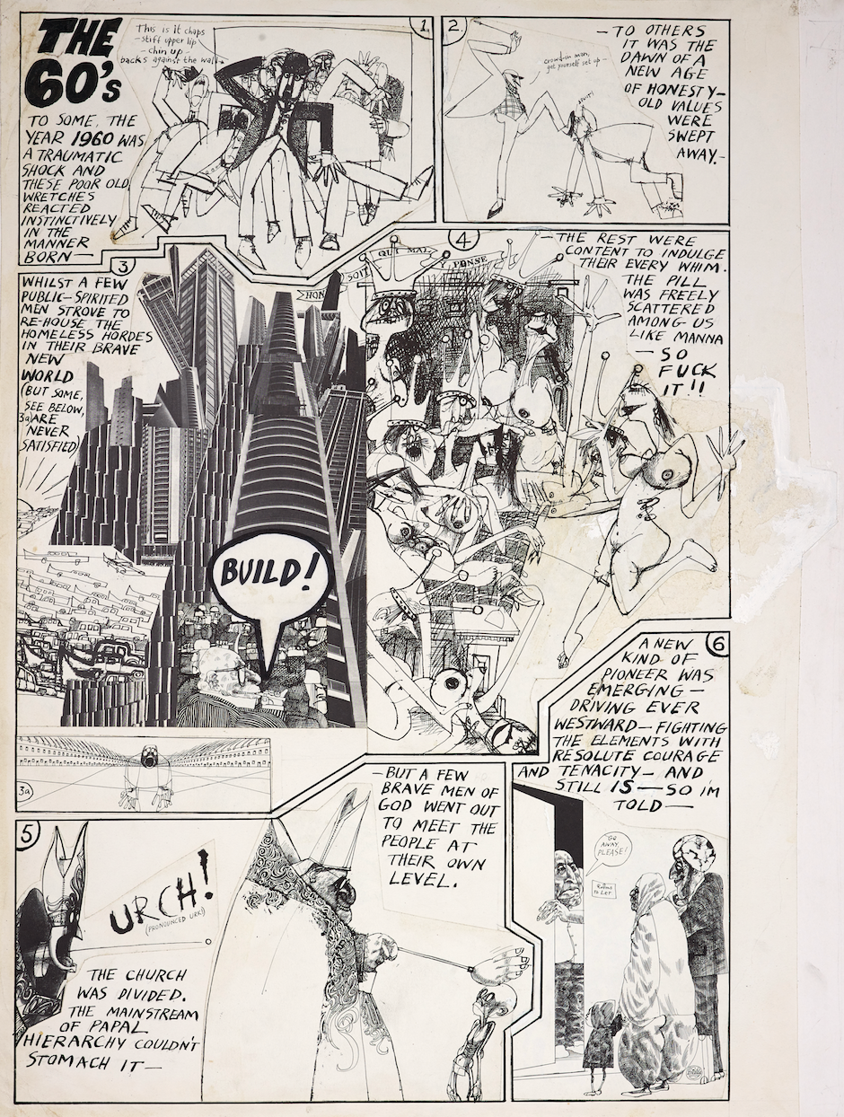 Ralph Steadman The 60's Print 1