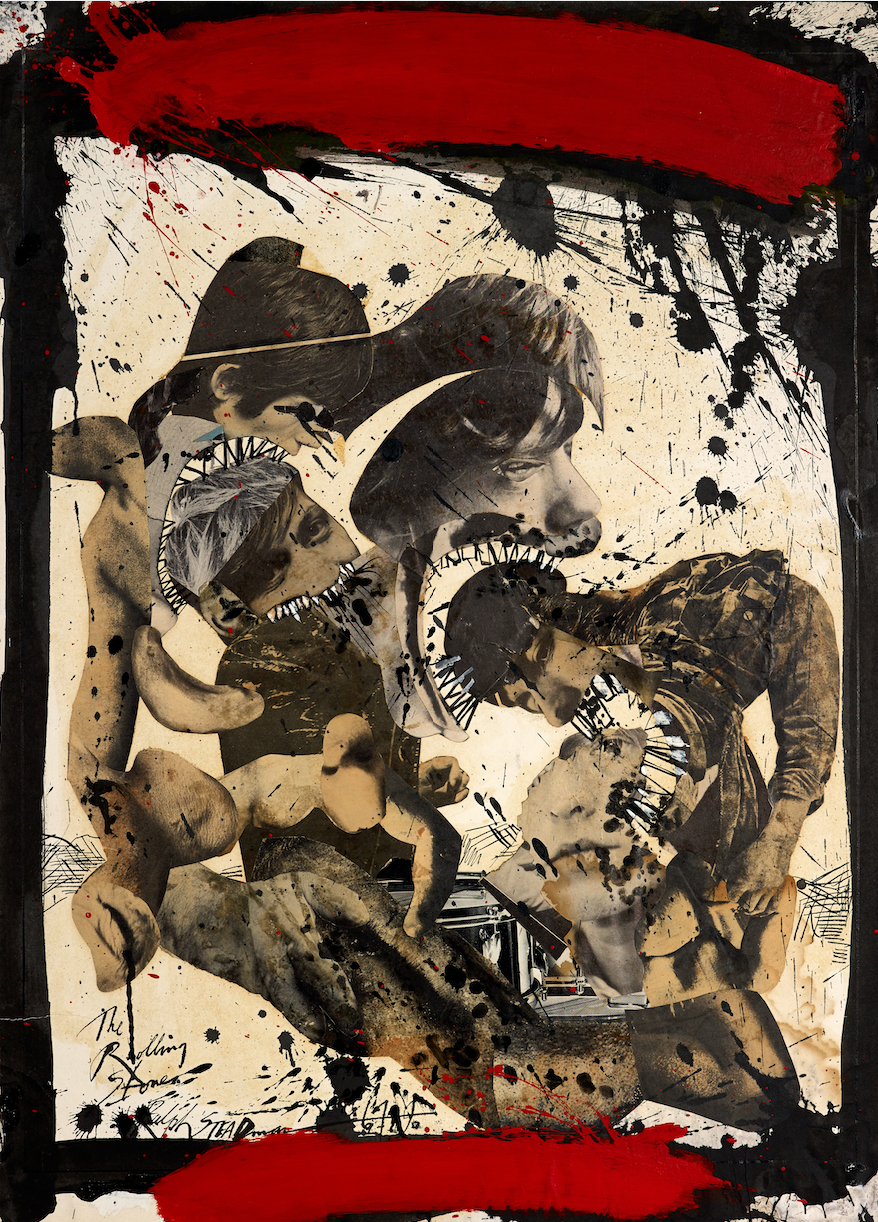 Ralph Steadman Rolling Stones Print