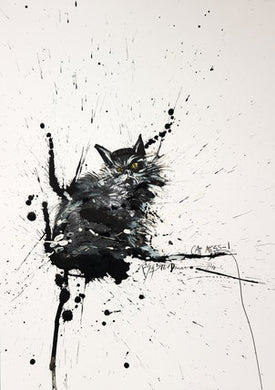 Ralph Steadman Book of Cats Print 3