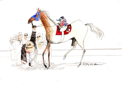 Ralph Steadman Kentucky Derby Print